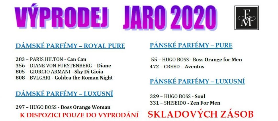 výprodej jako ok