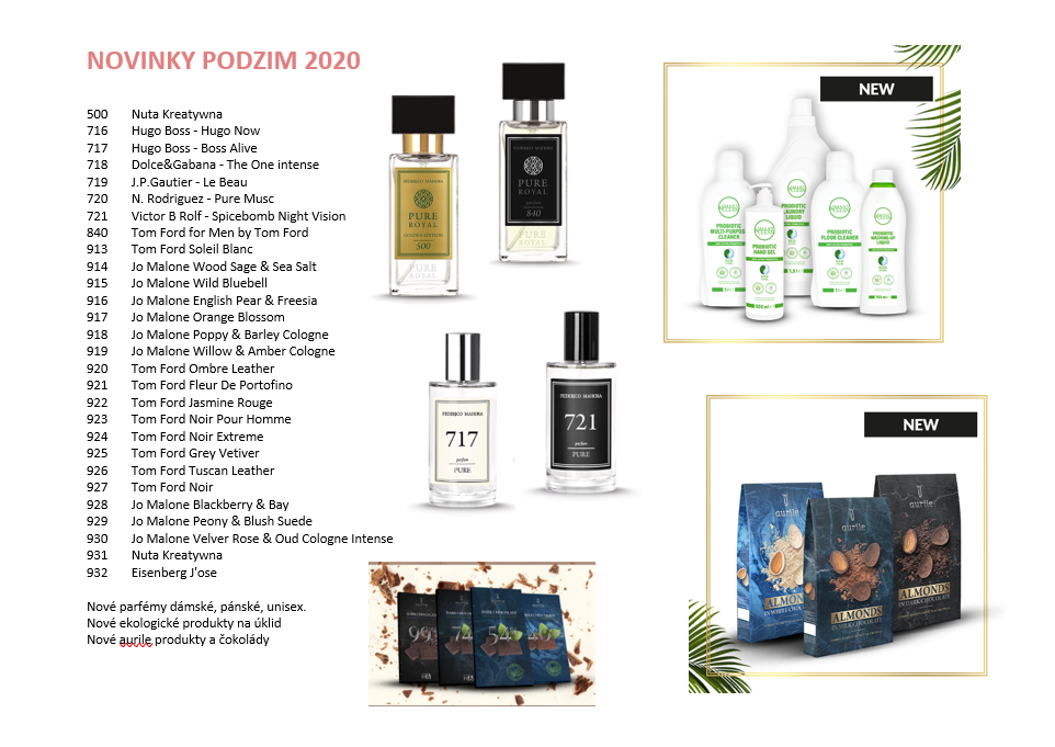 novinky podzim 2020